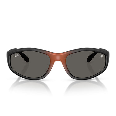 Ray-Ban Occhiali da Sole RB2228 6927B1 x Marvel Nero Sfumato Rosso/Grigio Scuro Unisex