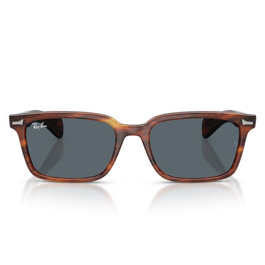 Ray-Ban Occhiali da Sole RB2234 954/R5 Brunel Marrone Striato/Blu Scuro Unisex