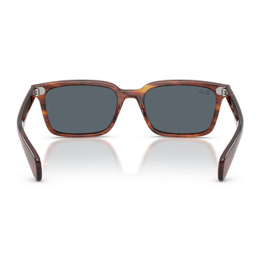 Ray-Ban Occhiali da Sole RB2234 954/R5 Brunel Marrone Striato/Blu Scuro Unisex