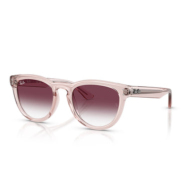 Ray-Ban Occhiali da Sole RB2237 69018H Rosa Trasparente/Trasparente Sfumato Viola Unisex