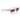 Ray-Ban Occhiali da Sole RB2237 69018H Rosa Trasparente/Trasparente Sfumato Viola Unisex