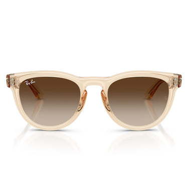 Ray-Ban Occhiali da Sole RB2237 690213 Nude Trasparente/Marrone Chiaro Sfumato Scuro Unisex