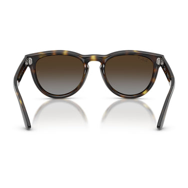 Ray-Ban Occhiali da Sole RB2237 710/T5 Marrone/Grigio Chiaro Sfumato Marrone Unisex Polarizzati