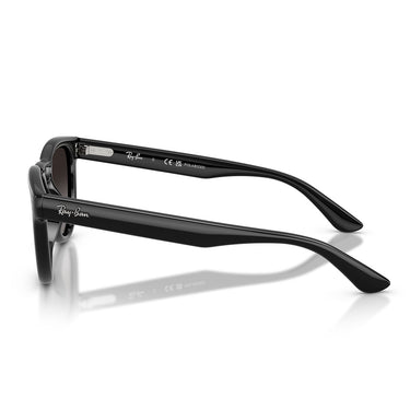 Ray-Ban Occhiali da Sole RB2237 901/T3 Nero/Grigio Chiaro Sfumato Scuro Unisex Polarizzati