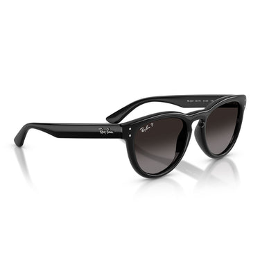 Ray-Ban Occhiali da Sole RB2237 901/T3 Nero/Grigio Chiaro Sfumato Scuro Unisex Polarizzati