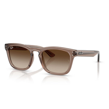 Ray-Ban Occhiali da Sole RB2238 682713 Marrone Trasparente/Marrone Chiaro Sfumato Scuro Unisex