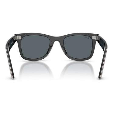 Ray-Ban Sunglasses RB2240 1441R5 Wayfarer Brown On Black Blue Unisex 3