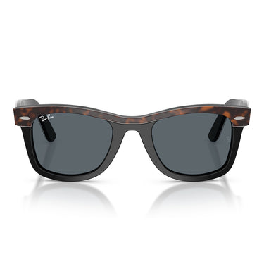 Ray-Ban Sunglasses RB2240 1441R5 Wayfarer Brown On Black Blue Unisex