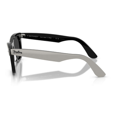 Ray-Ban Sunglasses RB2240 144248 Wayfarer Gray On Black Black Unisex Polarized 3