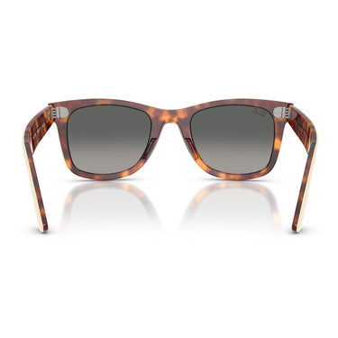 Ray-Ban Sonnenbrille RB2240 144371 Wayfarer Beige Su Marrone/Grigio Sfumato Unisex 4