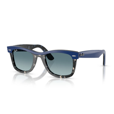 Ray-Ban Sonnenbrille RB2240 14453M Wayfarer Blau auf Braun Blau Verlauf Unisex 2