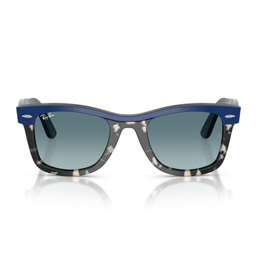 Ray-Ban Sunglasses RB2240 14453M Wayfarer Blue On Brown Blue Gradient Unisex
