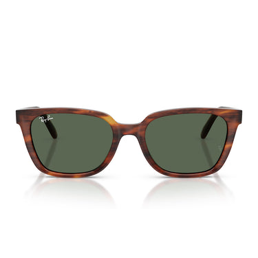 Ray-Ban Occhiali da Sole RB2243D 954 71 Marrone Striato Verde Scuro Unisex