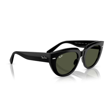 Ray-Ban Occhiali da Sole RB2286 901/31 Doreen Nero/Verde G-15 Donna