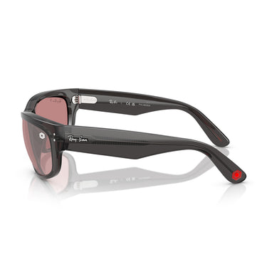 Ray-Ban Occhiali da Sole RB2289 14543E Mega Balorama x Star Wars Nero Trasparente Rosa Unisex Polarizzati 3