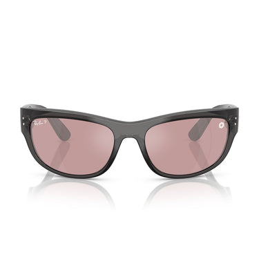 Ray-Ban Occhiali da Sole RB2289 14543E Mega Balorama x Star Wars Nero Trasparente Rosa Unisex Polarizzati