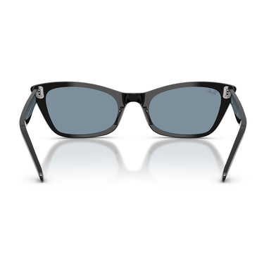 Ray-Ban Occhiali da Sole RB2299 901 R5 Lady Burbank Nero Blu Unisex 4
