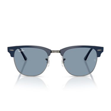 Ray-Ban Occhiali da Sole RB3016 687956 Clubmaster Blu Gunmetal Blu Unisex