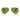 Ray-Ban Occhiali da Sole RB3025 001/4E Aviator Oro Arista/Verde Unisex