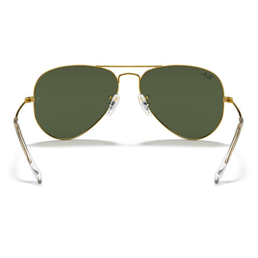 Ray-Ban Sonnenbrille RB3025 001 Aviator Gold-Grün G-15 Unisex 3