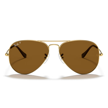Ray-Ban Gafas de Sol RB3025 001/57 Aviator Gradient Oro/Marrón Unisex Polarizadas