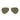 Ray-Ban Sonnenbrille RB3025 001/58 Aviator Gradient Gold/Grün G-15 Unisex Polarisiert