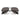 Ray-Ban Occhiali da Sole RB3025 002/B1 Aviator Nero/Grigio Scuro Unisex 5