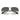 Ray-Ban Sunglasses RB3025 004/71 Aviator Gradient Gunmetal/Smoky Gray Unisex 5