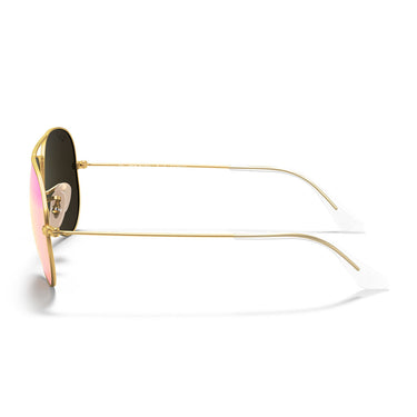 Ray-Ban Occhiali da Sole RB3025 112/1Q Aviator Gradient Oro/Flash Ciclamino Unisex Polarizzati 3