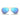 Ray-Ban Occhiali da Sole RB3025 112/4L Aviator Oro/Blu Unisex Polarizzati