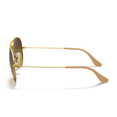 Ray-Ban Occhiali da Sole RB3025 112/85 Aviator Oro/Marrone Sfumato Unisex 3