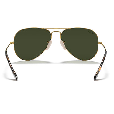 Ray-Ban Sonnenbrille RB3025 181 Aviator Gradient Gold/Grün G-15 Unisex 3