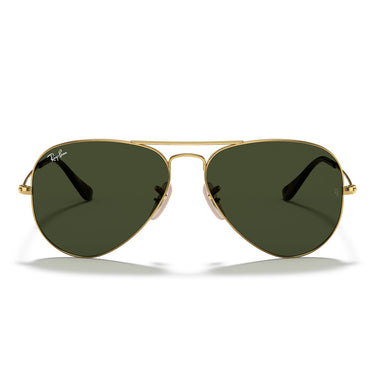 Ray-Ban Sonnenbrille RB3025 181 Aviator Gradient Gold/Grün G-15 Unisex