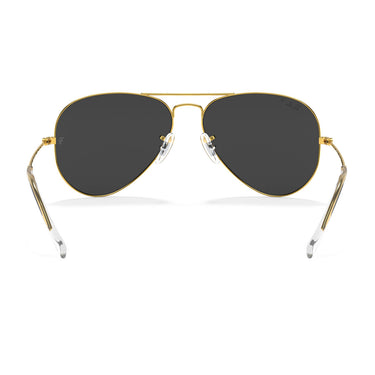 Ray-Ban Sonnenbrille RB3025 919648 Aviator Gradient Gold/Schwarz Unisex Polarisiert