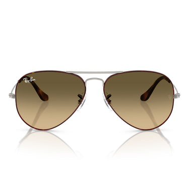 Ray-Ban Sunglasses RB3025 92700A Aviator Gradient Havana Brown Faded Unisex
