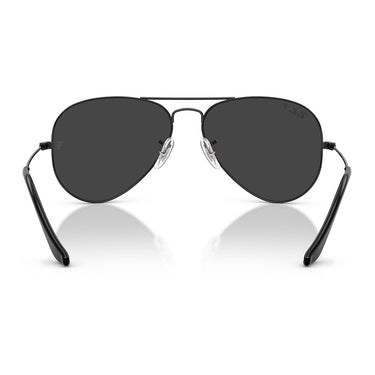 Ray-Ban Occhiali da Sole RB3025 928648 Aviator Nero/Nero Unisex Polarizzati 3