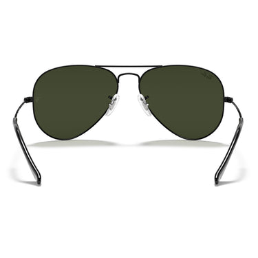 Ray-Ban Sonnenbrille RB3025 L2823 Aviator Schwarz-Grün G-15 Unisex 4