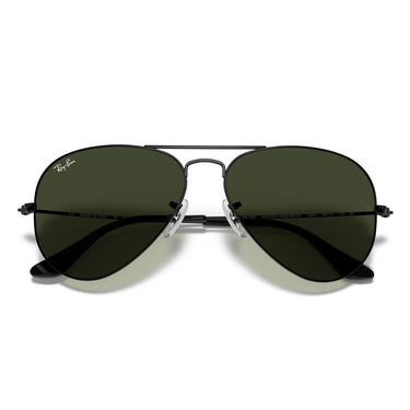 Ray-Ban Sonnenbrille RB3025 L2823 Aviator Schwarz-Grün G-15 Unisex 5