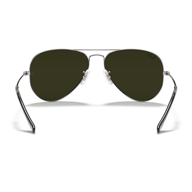 Ray-Ban Occhiali da Sole RB3025 W3277 Aviator Gradient Argento/Grigio Unisex 4