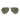 Ray-Ban Sonnenbrille RB3025 W3361 Aviator Gradient Schwarz/Grün G-15 Unisex Polarisiert