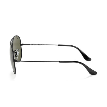 Ray-Ban Sonnenbrille RB3025 W3361 Aviator Gradient Schwarz/Grün G-15 Unisex Polarisiert 3