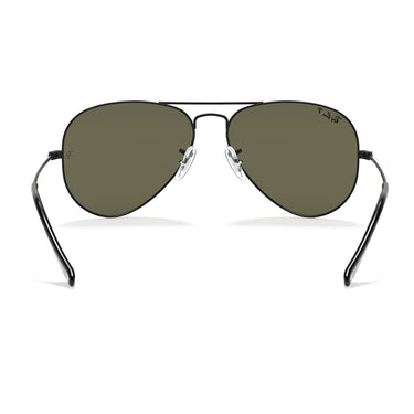 Ray-Ban Sonnenbrille RB3025 W3361 Aviator Gradient Schwarz/Grün G-15 Unisex Polarisiert 4
