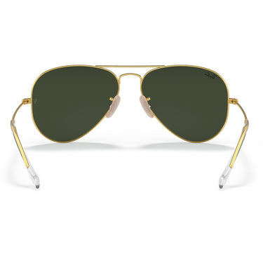 Ray-Ban Occhiali da Sole RB3025 W3400 Aviator Large Metal Oro Arista/Verde G-15 Unisex 3