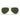 Ray-Ban Occhiali da Sole RB3025 W3400 Aviator Large Metal Oro Arista/Verde G-15 Unisex
