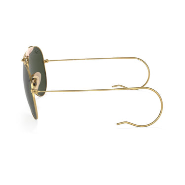 Ray-Ban Sonnenbrille RB3030 L0216 Outdoorsman I Gold/Grün G-15 Unisex
