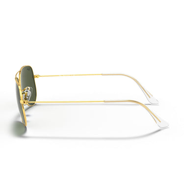 Ray-Ban Sonnenbrille RB3044 L0207 Aviator Small Metal Gold/Grün G-15 Unisex