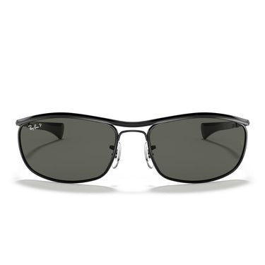 Ray-Ban Occhiali da Sole RB3119M 002/58 Olympian I Deluxe Nero/Verde G-15 Unisex Polarizzati