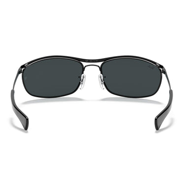 Ray-Ban Occhiali da Sole RB3119M 002/R5 Olympian I Deluxe Nero/Blu Unisex 3