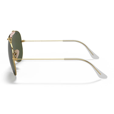 Ray-Ban Occhiali da Sole RB3138 001 Shooter Oro/Verde G-15 Unisex 2