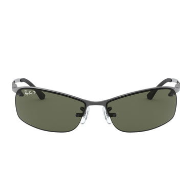 Ray-Ban Gafas de Sol RB3183 004/9A Caña de Rifle/Verde G-15 Unisex Polarizadas